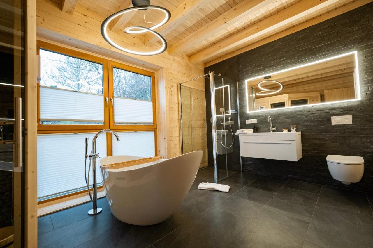דאון Netten Naturerlebnis Holz-Chalets מראה חיצוני תמונה